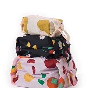 Baggu 3D Zip Set in Floral/Fruit Prints